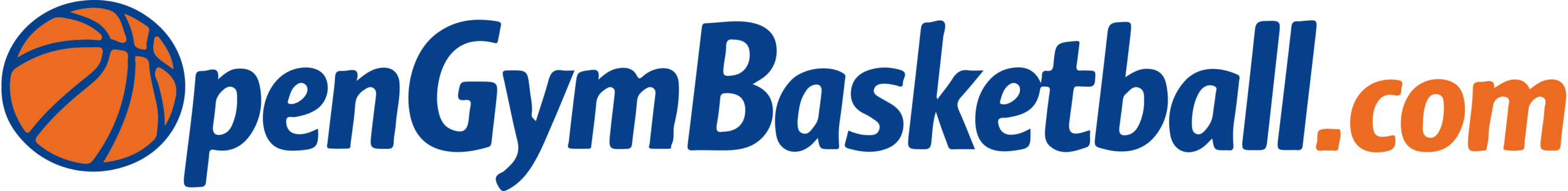 Open Gym Basketball Logo