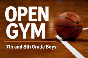 7th & 8th Grade Boys Basketball Open Gym